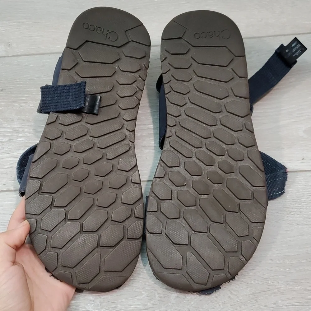 Chaco Mens Outdoor Hiking Ankle Strappy Sandals Flats shoes sz 9
